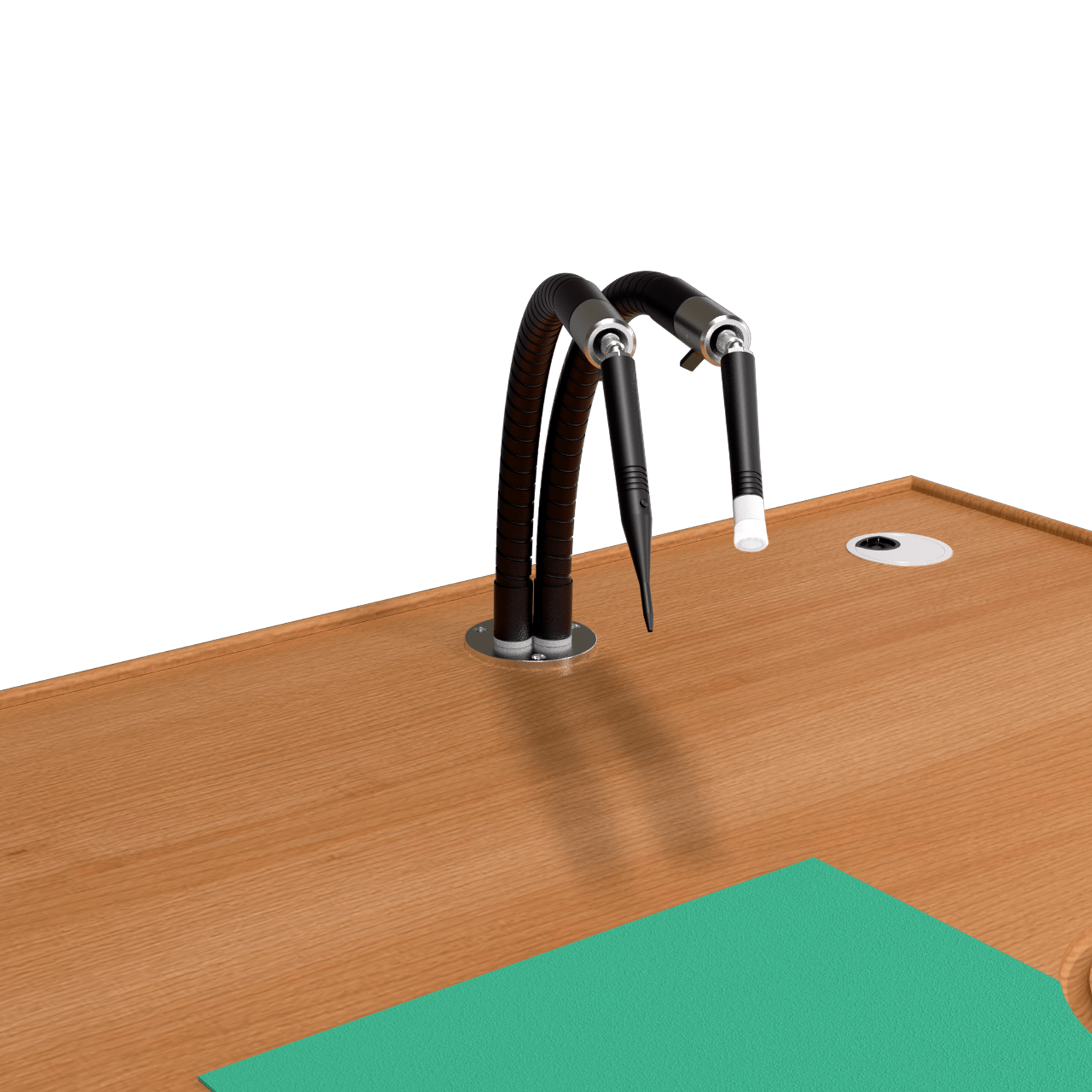 Dust extraction system for watchmaking bench