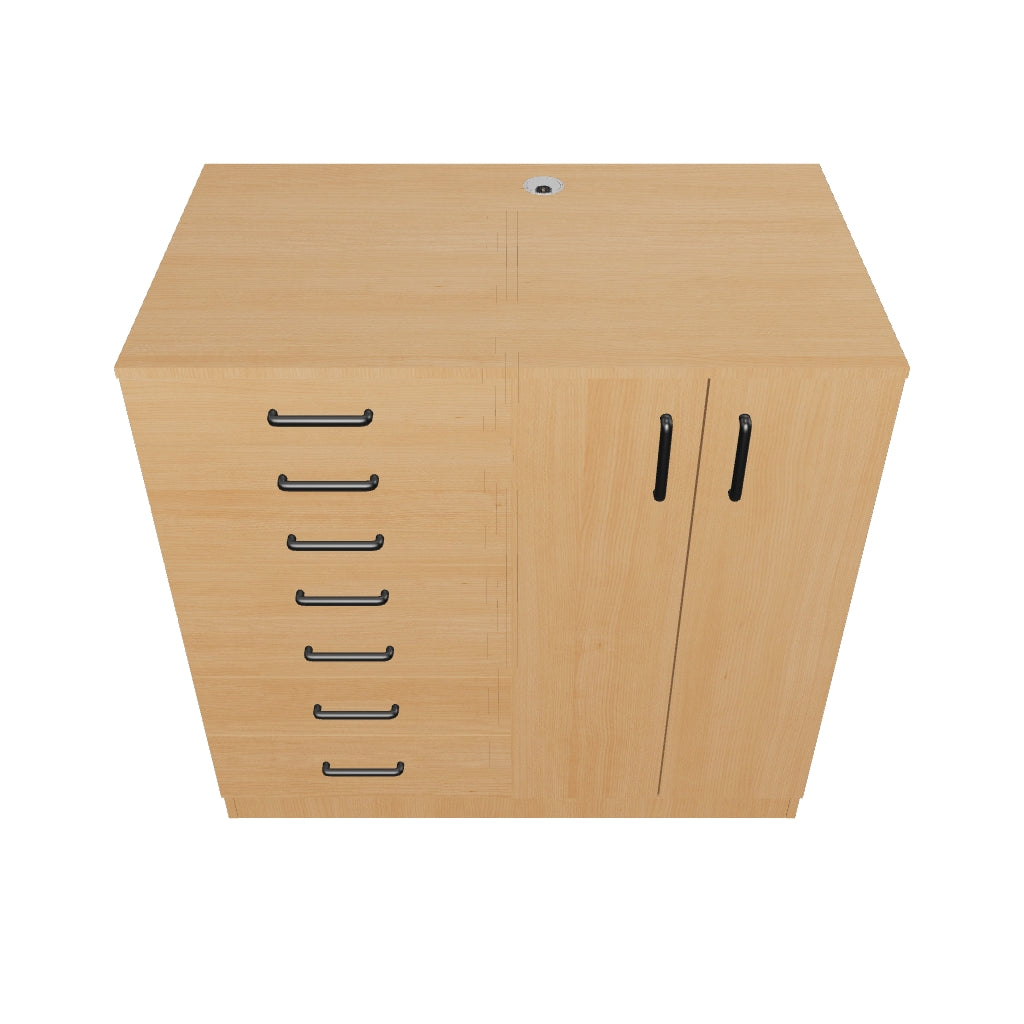 Watchmaker Parts Cabinet_5